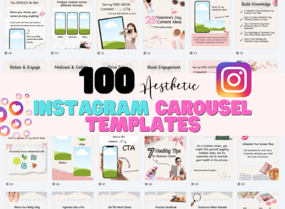 100 Canva Instagram Carousel Templates for a Cohesive Feed