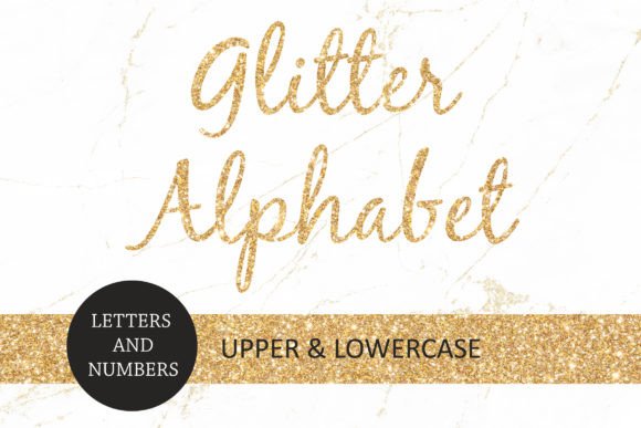Gold Glitter Alphabet: A Designer's Guide to This Sparkling Asset