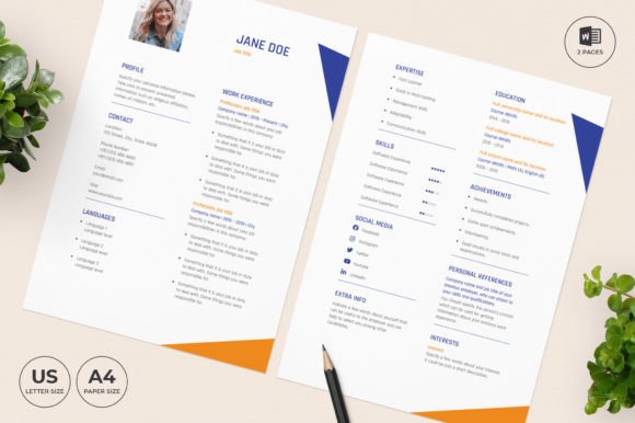 Interior Design Resume Template CV: A Guide