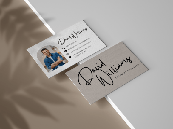 Simple Clean Business Card Template: A Modern Branding Essential