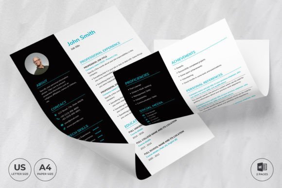 Tech Startup Resume Template CV: Land the Interview